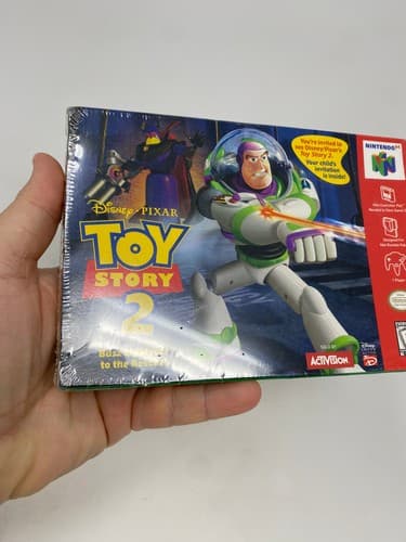 Toy Story 2 Buzz Lightyear to the Rescue Nintendo 64 N64 New Factory Sealed — photo 3