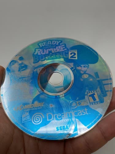 Sega Dreamcast Ready To Rumble Boxing Round 2 Disc Only Cleaned & Tested — photo 3
