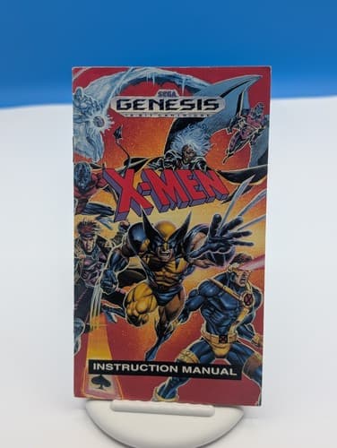 X-Men (Sega Genesis, 1993) - Complete In Box & Tested No Poster — photo 4