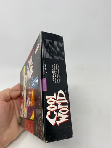 Cool World Super Nintendo SNES CIB Complete w/ registration poster inserts NICE — photo 3