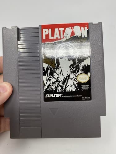 NES Platoon (NES - 1988) Cartridge & Manual - Collectors Condition — photo 4