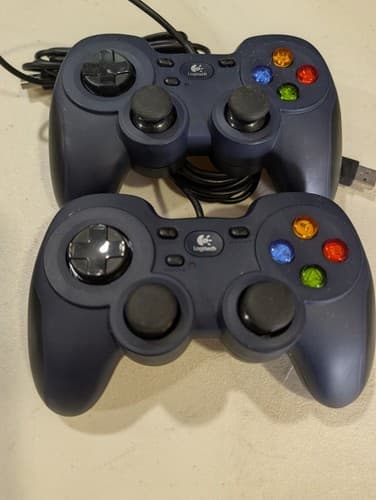 Logitech F310 USB Wired Gamepad Controller PC Windows Gaming OEM Used — photo 2