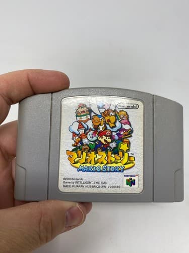 Mario Story Paper Mario Nintendo 64 N64 Japanese Import Cartridge Only — photo 2