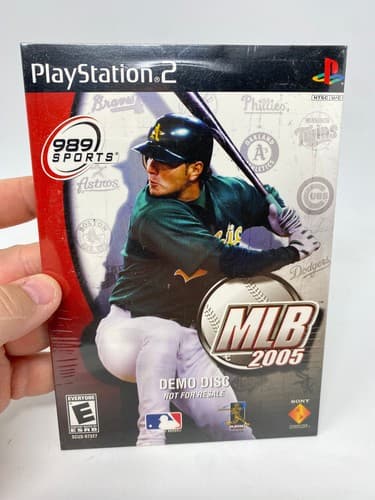 PlayStation 2 MLB 2005 Demo Disc 2004 989 Sports Sony SCUS-97327 PS2 SEALED RARE