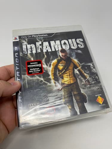 Infamous RARE PS3 Sucker Punch Version Promo Sticker 1st - Brand New Sealed — photo 5