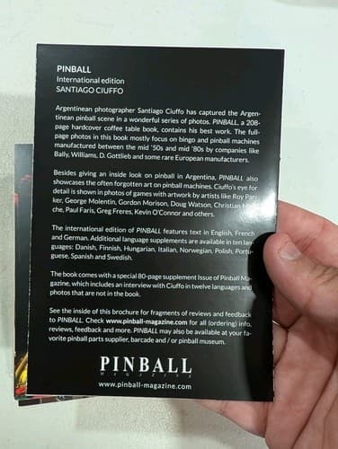 Pinball Magazine Santiago Cuffio Postcards Limited Edition Set — photo 2