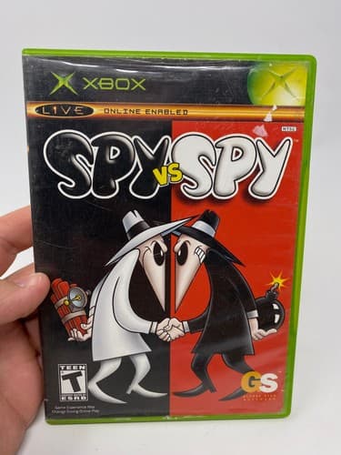 Spy vs Spy Microsoft Xbox No Manual Game & Case Tested