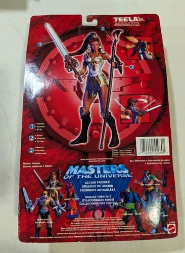 ACTION CHIP - Mattel 200x MOTU Teela Action Figure — photo 2