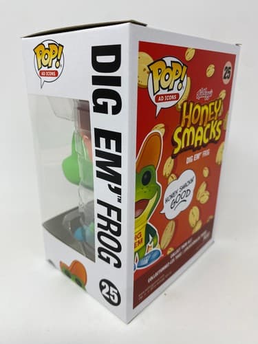 Funko Pop! 2018 Ad Icons Kellogg's Honey Smacks 25 Dig em' Frog Vinyl Figure — photo 4