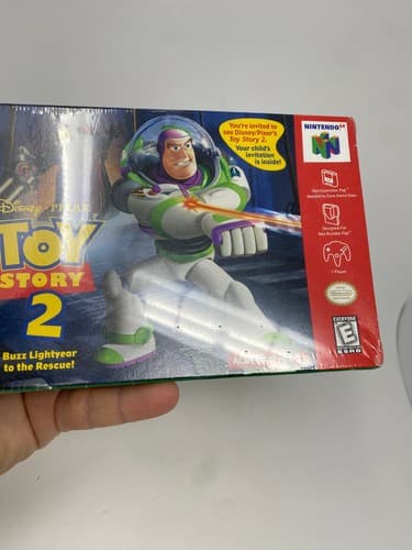 Toy Story 2 Buzz Lightyear to the Rescue Nintendo 64 N64 New Factory Sealed — photo 4