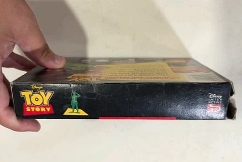 Super Nintendo Toy Story SNES Original Box w/ Damaged Manual — photo 7