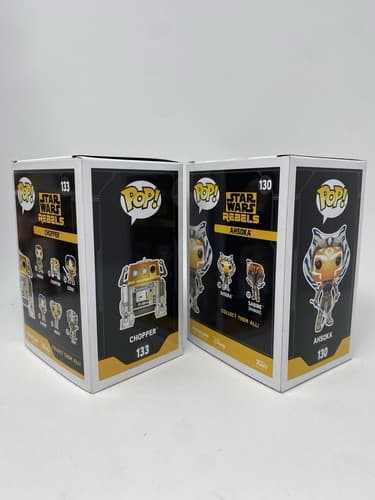 Funko POP Star Wars Rebels Lot Chopper & Ahsoka #133 & #130 Hot Topic Exclusive — photo 6