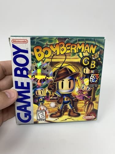 Bomberman (Nintendo GameBoy) -Tested CIB Compete With Inserts Manual Game