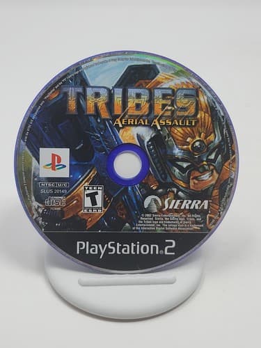 TRIBES AERIAL ASSAULT (Playstation 2, PS2) CIB Tested Working — photo 4