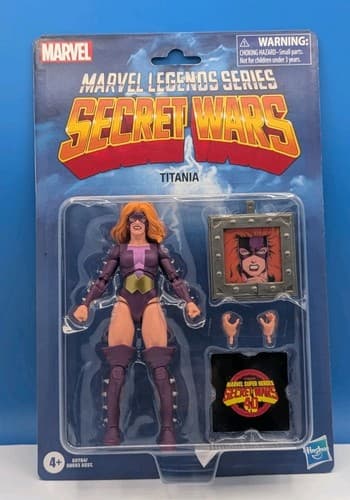 Marvel Legends Retro 6" Figure Secret Wars Titania