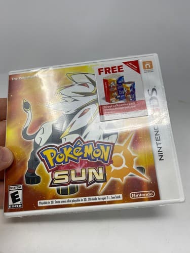 Pokemon Sun Nintendo 3DS NEW SEALED Target Cafe Combo Pack Promo Sticker 2016 — photo 4