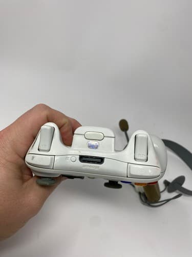 Microsoft Xbox 360 Wireless Controller White with Charging Cable and Headset OEM — photo 6