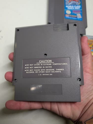 Lot Of 3 NES Carts - Track & Field I & II And World Class Track Meet — photo 4
