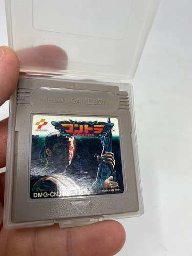 Contra (Japanese version) Game Boy GB Japan Import DMG-CNJ w/ Case — photo 5