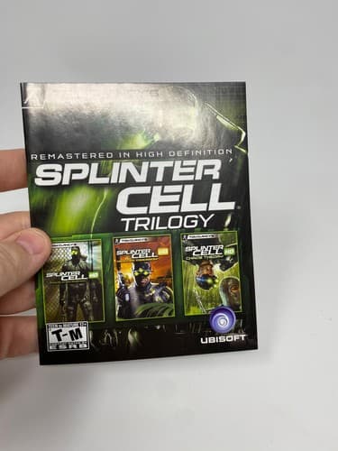 Splinter Cell Trilogy - PS3 - Manual Only **NO GAME! — photo 2