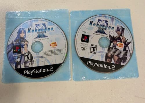 Xenosaga: Episode III 3 Also Sprach Zarathustra PlayStation 2 PS2 DISCS ONLY