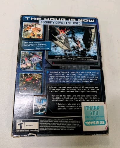 Command & Conquer: Generals Zero Hour Expansion Pack PC 2003 BRAND NEW — photo 4