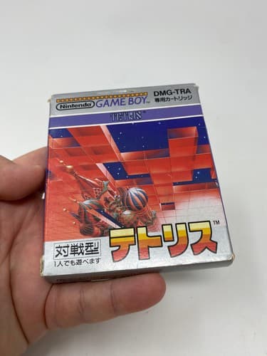 Tetris Early Edition Minuet Ver. Nintendo Game Boy 1989 DMG-TRA Rare US Seller — photo 3
