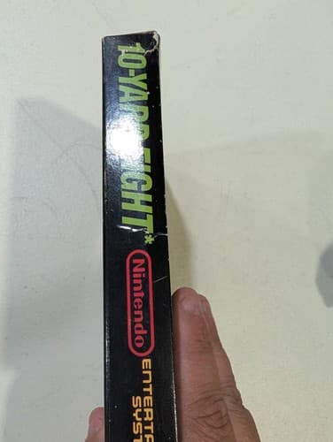 10- Yard Fight (Nintendo, NES) W/ Box with Hang Tab- TESTED & WORKS — photo 9