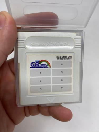 GB Memory Nintendo Gameboy Japan Game Boy Power Memory Flash Cartridge Tested