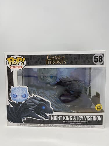 Funko Pop! Rides: Game of Thrones Night King & Icy Viserion Glows in the Dark#58