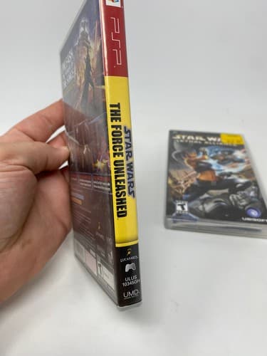 Star Wars PSP Game Lot The Force Unleashed & Lethal Alliance CIB Complete — photo 7