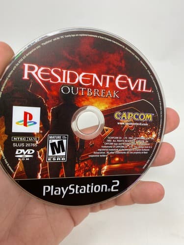 Resident Evil: Resident Evil Outbreak Playstation 2 Ps2 Game Disc Only Tested