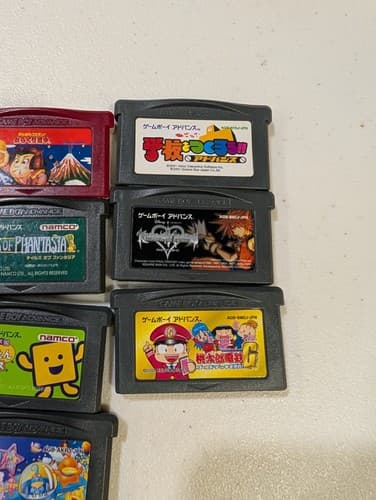 Lot of 10 GBA Japanese Games - Kingdom Hearts, Tales Of Phantasia, Mario Golf — photo 5