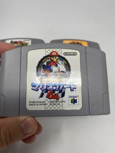 Lot of 3 Super Smash Bros Mario Party 3 Mario Kart Nintendo 64 N64 Japan Import — photo 3