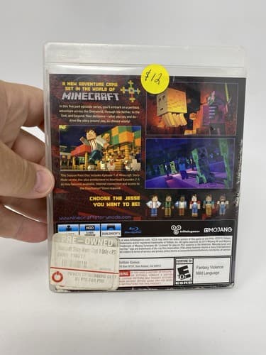 Complete! Minecraft: Story Mode - Season Disc PlayStation 3 PS3 — photo 6