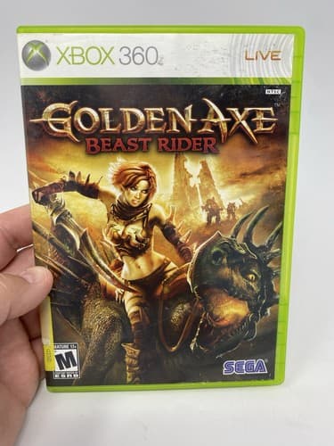 Golden Axe Beast Rider - Microsoft Xbox 360 Tested Authentic Complete