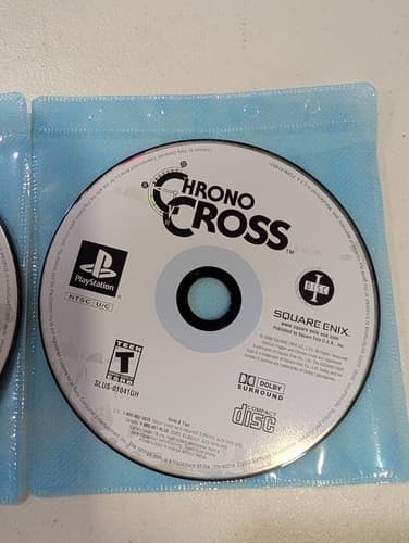 Chrono Cross Sony PlayStation 1 PS1 - Discs Only Disc 1 + 2 Working Tested — photo 2