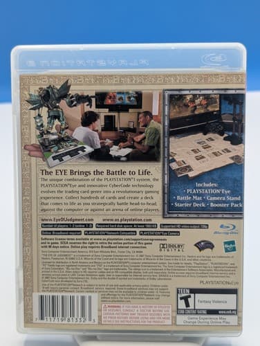 The Eye of Judgment Sony PlayStation 3 PS3 COMPLETE CIB — photo 2