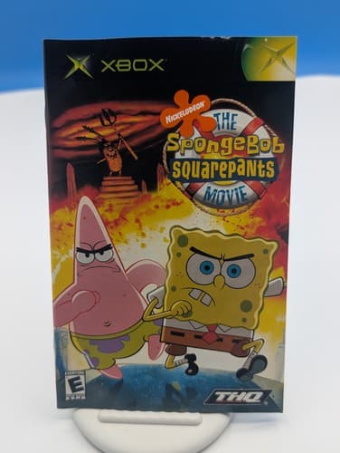 SpongeBob SquarePants Movie Microsoft Xbox Game CIB Complete — photo 4