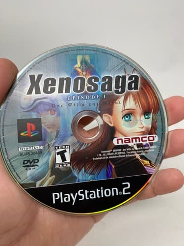 Xenosaga Episode I: Der Wille zur Macht TESTED Disc Only (Sony PlayStation 2) — photo 2