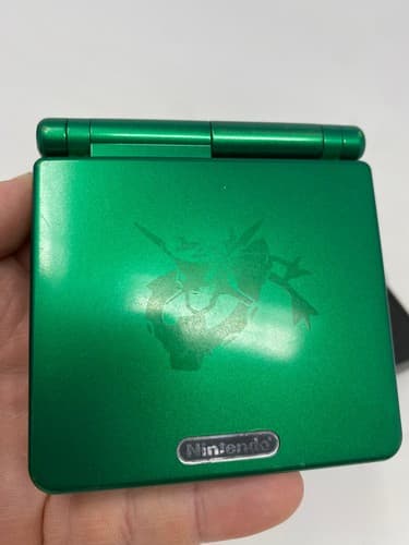 Gameboy Advance SP Rayquaza Edition Pokemon Center GBA Authentic Japan — photo 4