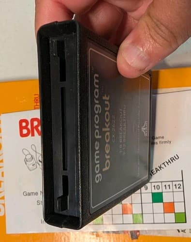 Breakout (Atari 2600, 1978) CX2622 - Complete In Box - Tested — photo 8