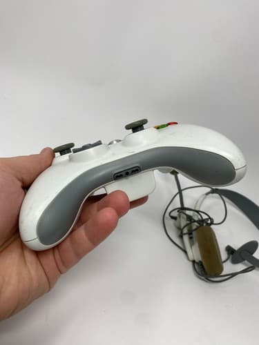 Microsoft Xbox 360 Wireless Controller White with Charging Cable and Headset OEM — photo 5