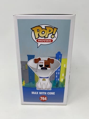 Funko Pop! Movies Secret Life of Pets 2 Max With Cone Vinyl Figure #764 — photo 7