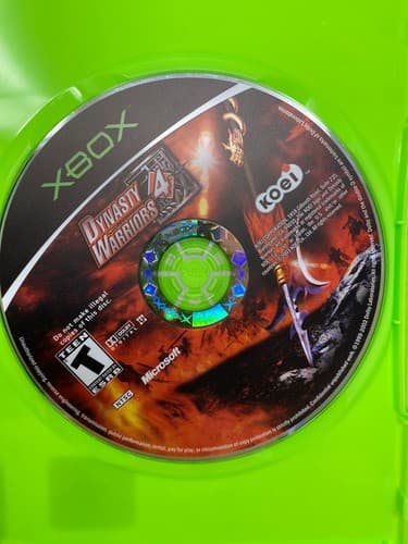 Dynasty Warriors 4 (Original Xbox) Disc & Manual No artwork — photo 4