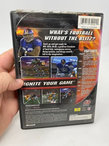 NFL Blitz 2003 (Microsoft, 2002) CIB Complete Authentic Tested — photo 7