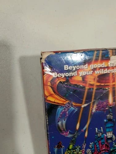 TRANSFORMERS THE MOVIE VHS F.H.E. VIDEO PETER CULLEN LEONARD MIMOY 80'S ANIME — photo 2