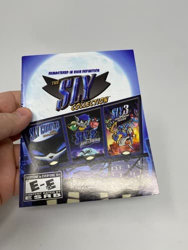 The Sly Collection - PS3 - Manual Only No Game or Case — photo 3