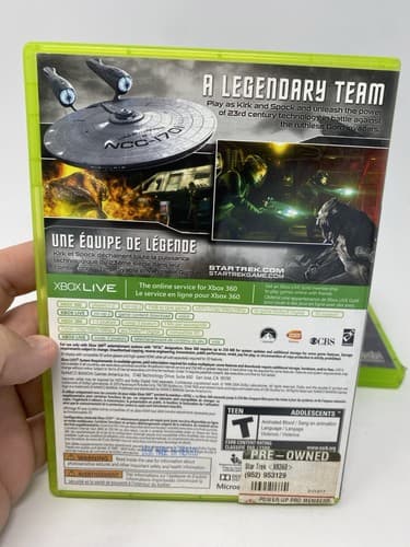 XBOX 360 Star Trek & Star Trek Legacy Game Bundle Lot Ships FAST — photo 6