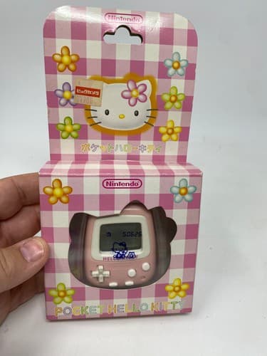 NEW! Pocket Hello Kitty Nintendo Heisei Retro Pedometer US SELLER!
